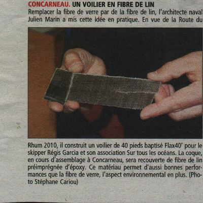 Le Télégramme 8 Novembre 2008