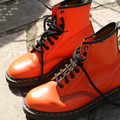 Paire de Dr.Martens orange vif ! Taille 6 (UK)