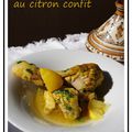 Tajine de poulet au citron confit