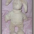 Doudou peluche lapin Moulin roty Basile et Lola ENVOI POSSIBLE