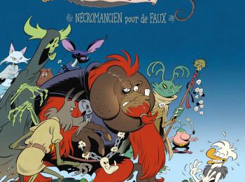 "Nécromancien pour de faux (Donjon Parade niveau 9)" de Sfar / Trondheim / Delaf : Un bon Donjon pour de vrai !