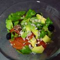 SALADE MACHE ET AVOCAT