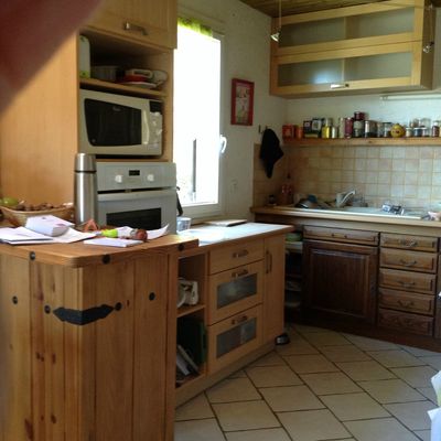 Relooking cuisine AVANT/APRES