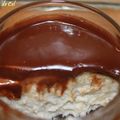 PannaCotta exotique: Banane & Coco...et ganache chocolat caramel!