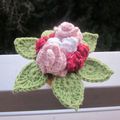 Test crochet - Les Roses Eternelles en Pot...