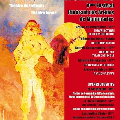 PROCHAIN RENDEZ VOUS AVEC ACTA FABULA POUR LE FINAL DU FESTIVAL DES TRETEAUX NOMADES A PARIS