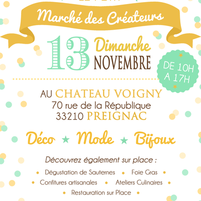 Un premier marché de créateurs