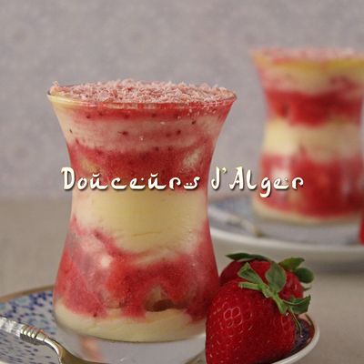 Tiramisu aux fraises