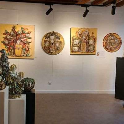 exposition "Chiméres" à la galerie Baz'Art Dreux 