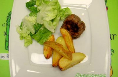 BOULETTES DE VIANDE AUX POMMES.