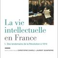 La vie intellectuelle en France