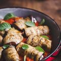 Involtini d'aubergines