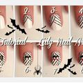 Tuto nails art halloween 