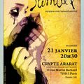 Samantha Lavital en concert à la Crypte ARARAT - vendredi 21 janvier - 20h30