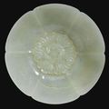 A Mughal-style carved jade bowl, China, 18th century