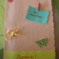 Maman + Anniversaire = Carte made by moi !