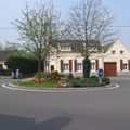 Rond-point à Waziers