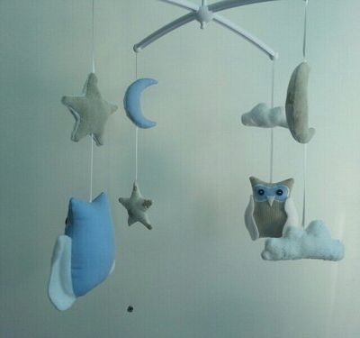 mobile hiboux bébé