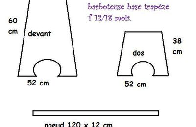 six rectangles, deux trapèzes