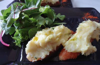 Crostinis de brandade