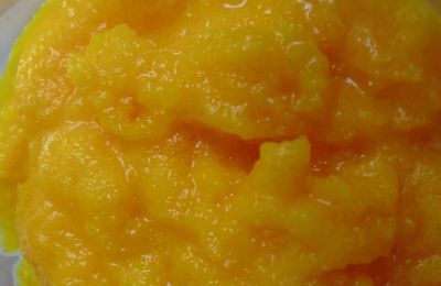 Purée de carottes