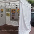 Exposition à Maisons-Laffitte (78), avenue de Longueil, à la journée des "3A"