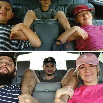 La tendance des vieilles photos refaites