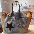 Sac Sardine & Cie Collection Jean/Jute