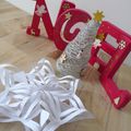 DIY - Flocon de neige papier & Sapin de Noël en ficelle