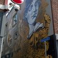 Street-Art dans les rues de Breda, Pays-Bas..