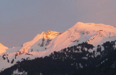 Couchers de soleil sur La Clusaz