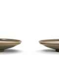 A rare pair of 'Yaozhou’ carved 'lotus' dishes, Northern  Song dynasty