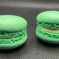 Macarons à la ganache montée Mojito