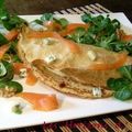 Crêpes soufflées au fenouil