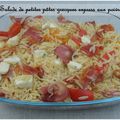 Salade de petites pâtes grecques express