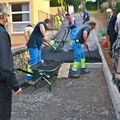 LA RUELLE CHARLES CLÉMENT DISPOSE DE SON NOUVEAU TAPIS.