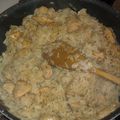 filet de poulet sauce soja sucré et son riz thai