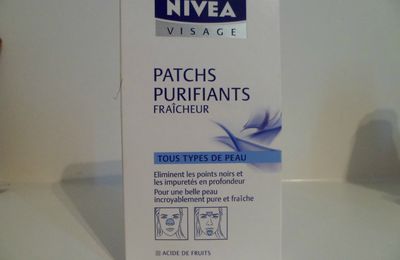 Revue de produit : patchs purifiants NIVEA pour les points noirs