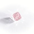 Platinum, 18 Karat Rose Gold, Fancy Intense Purplish Pink Diamond and Diamond Ring