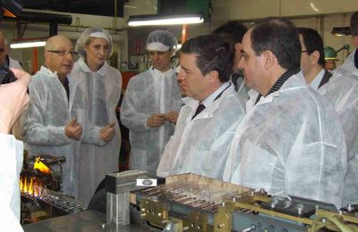 Visite de Mr Lionel BEFFRE, Préfet d'E&L, dans le canton de Nogent-le-Roi