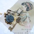 Broche "Cendrillon ira au bal"