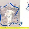 La flamme olympique pour les Jeux d’Albertville 1992