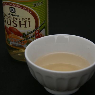 vinaigre de "riz" maison 