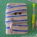 The serial crocheteuses n°238 : crocheter une couverture pour livre ou autres...