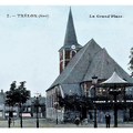 TRELON - La Grand-PLace en 1908 ***