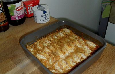 Gratin de clémentines et pralin