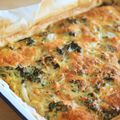 Quiche au chou kale et au fenouil