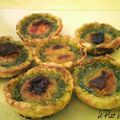 Tartelettes abricot/pistache