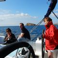 Croisière en voilier en Grèce à la découverte des Cyclades. Jour J+1 : de Cap Sounio à Livadhi, au sud de Serifos