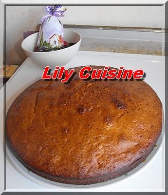 cake au pain d'épice